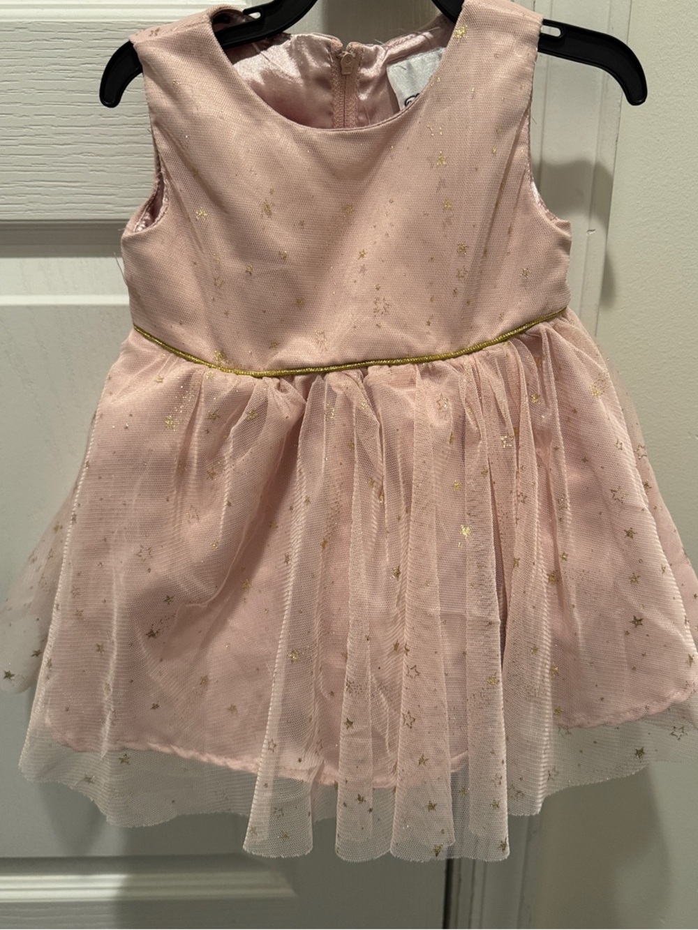 Rare Edition Pink Tulle Star-Accent Party Dress